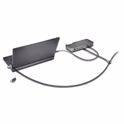 Kensington N17 Keyed Dual Head Laptop Lock for Wedge-Shaped Slots — Master Keyed