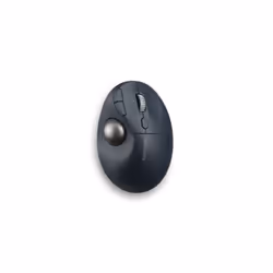 Kensington Pro Fit Ergo TB550 Trackball, Right-hand, Trackball, RF Wireless + Bluetooth, 1600 DPI, Black, Grey