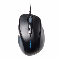 Kensington Pro Fit, Right-hand, Optical, USB Type-A + PS/2, 2400 DPI, Black