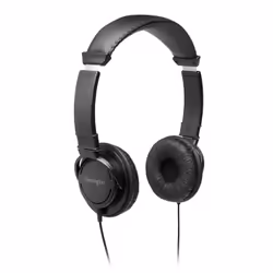 Kensington K97600WW, Wired, Music, 163 g, Headphones, Black