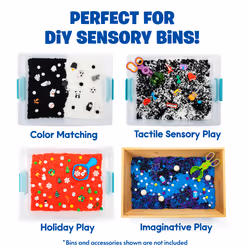 Learning Resources Playfoam Pluffle Twist Black & White