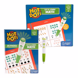 Learning Resources Hot Dots Let's Learn Math - 1st Grade, 6 yr(s), Batteries required, AAA, Multicolour