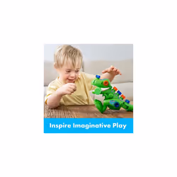 Learning Resources Design & Drill T-Rex Dinosaur Take Apart Toy with 12 Pieces & Screwdriver - STEM Toy, Science, Dinosaur Toy, Kids Gift Ages 3 4 5+,