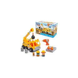 Design and Drill Bolt Buddies Crane Take Apart Toy with Electric Toy Drill, Preschool STEM Toy, Boys and Girls Ages 3+