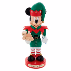 Disney Mickey The Elf Nutcracker 10-Inch Multi-Colored