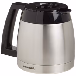 Cuisinart DCG600RC 10Cup Replacement Thermal Carafe with Lid Compatible with Cuisinart Coffeemakers Stainless Steel