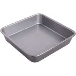 Cuisinart 9-Inch Chef's Classic Nonstick Bakeware Square Cake Pan Silver