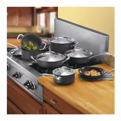 Cuisinart GG-12 GreenGourmet Hard Anodized 12-Piece Set  Black/Stainless Steel