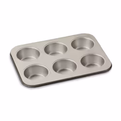 Cuisinart Chef's Classic Nonstick Bakeware 6-Cup Jumbo Muffin Pan  Champagne