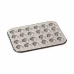 Cuisinart Chef's Classic Nonstick Bakeware 24-Cup Mini Muffin Pan Champagne