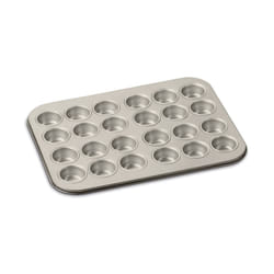 Cuisinart Chef's Classic Nonstick Bakeware 24-Cup Mini Muffin Pan  Champagne