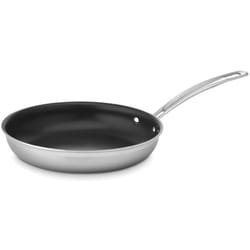 Cuisinart MultiClad Pro 10"""" Open Skillet  Inch  Non Stick Stainless S
