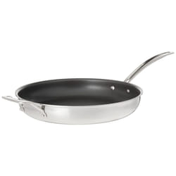 Cuisinart MultiClad Pro 12"""" w/Helper Handle Skillet  Inch  Non Stick Stainless Steel