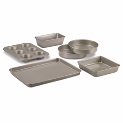 Cuisinart 6-Piece Classic Bakeware Set Champagne
