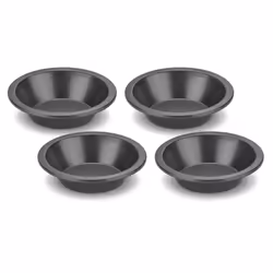 cuisinart 4 Piece Round Dish Set, Mini, Steel gray