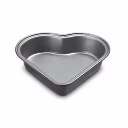 Cuisinart 4-Pc Mini Heart Pan Set  Small  Black