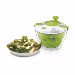 Cuisinart Large Spin Stop Salad Spinner- Wash  Spin & Dry Salad Greens  Fruits & Vegetables  5qt  CTG-00-SAS1
