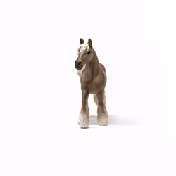 Schleich Farm World, Horse Toys for Girls and Boys, Silver Dapple Mare Horse Figurine, Gray, Ages 3+