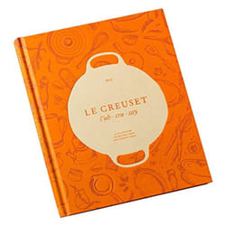Le Creuset Cookbook  Orange  8.75"""" x 11""""