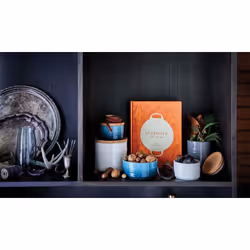 Le Creuset Cookbook  Orange  8.75"""" x 11""""