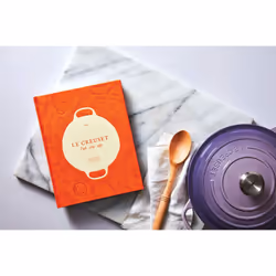 Le Creuset Cookbook  Orange  8.75"""" x 11""""
