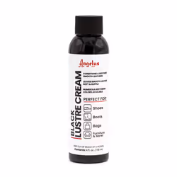Angelus Shoe Cream Leather Balm 4oz - Conditions & Restores Leather Bo