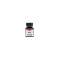 Angelus Acrylic Leather Paint 1 fl oz/30ml Bottle. Black 001