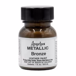 Angelus Metallic-1 oz Leather Paint  Bronze