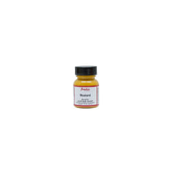 Angelus Acrylic Leather Paint 1 fl oz/30ml Bottle. Mustard 196