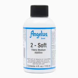 Angelus Brand 2 - Soft Fabric Medium Additive 4 oz (4oz)