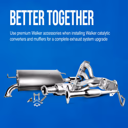 Walker 52359 Exhaust Tail Pipe 2.25"""" Inlet (OD) for Pontiac G6