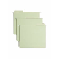 Smead FasTab hanging folder Letter Green 20 pc(s)