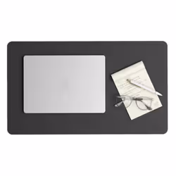 Smead 64838, Charcoal, Polyvinyl chloride (PVC), Suede, Vegan leather, 599 mm, 348 mm, 1.7 mm, 1 pc(s)
