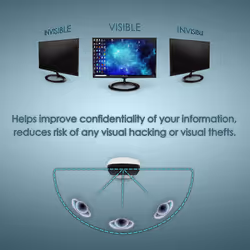 Privacy Screen Filter for 20 Inches Desktop Computer Monitor  Screen Protector Size is 17.4 inch width x 9.8 inch height