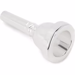 Yamaha 51D Small Shank Trombone Mouthpiece (YAC SL51D) Silver