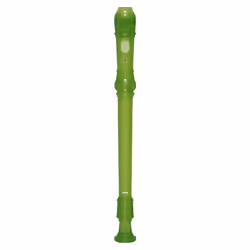 Yamaha YRS-20 3 Piece Soprano Recorder Green