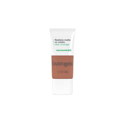 Neutrogena Clear Coverage Flawless Matte CC Cream, Amber 8.0, 1 oz