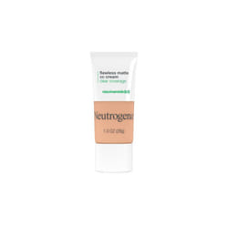 Neutrogena Clear Coverage Flawless Matte CC Cream, Sand 4.0, 1 oz
