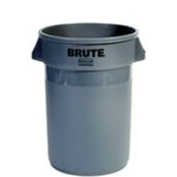 Rubbermaid 2632 BRUTE 121.1 L Round Linear low-density polyethylene (LLDPE) Grey
