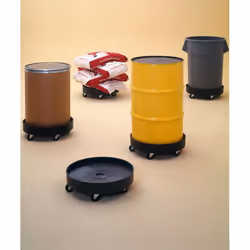 Rubbermaid Brute 2650 trash can accessory Blue Dolly