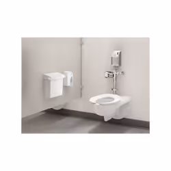 Rubbermaid FG614000WHT trash can Rectangular Plastic White