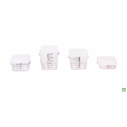 Rubbermaid 6304 Rectangular Jar 3.8 L Transparent 12 pc(s)