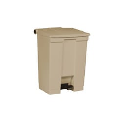 Rubbermaid FG614500BEIG trash can 68.1 L Rectangular High-Density Polyethylene (HDPE) Beige
