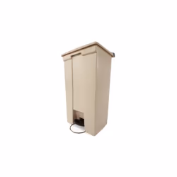 Rubbermaid FG614600BEIG trash can 87 L Rectangular High-Density Polyethylene (HDPE) Beige