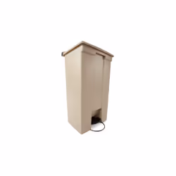 Rubbermaid FG614600BEIG trash can 87 L Rectangular High-Density Polyethylene (HDPE) Beige