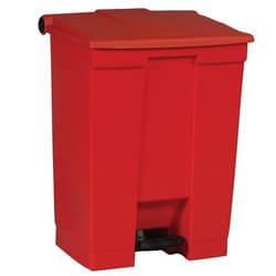 Rubbermaid Step-On 6145 68.1 L Rectangular High-Density Polyethylene (HDPE) Red