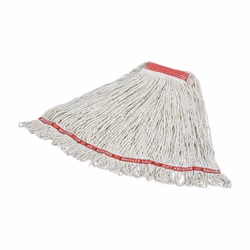 Rubbermaid FGC11306WH00, Mop head, White, Cotton, Synthetic, 1 pc(s)