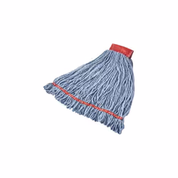 Rubbermaid FGA25306BL00, Mop head, Blue, Cotton, Synthetic, 1 pc(s)