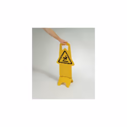 Rubbermaid FG9S0900YEL warning sign