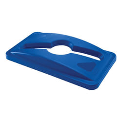Rubbermaid 1788372 trash can accessory Blue Lid
